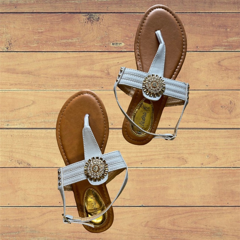 Victoria K Embellished Sandals